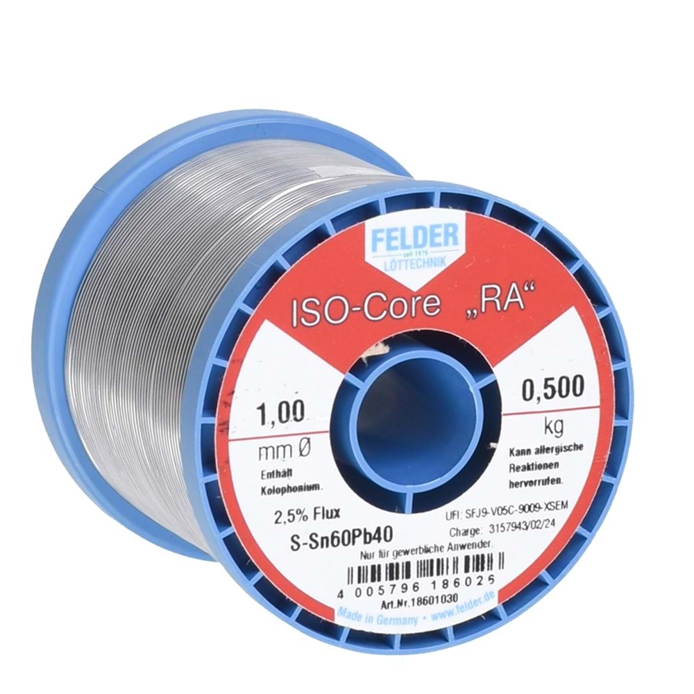 FELDER 500 Gr 1 Mm Lehim Teli 18601030