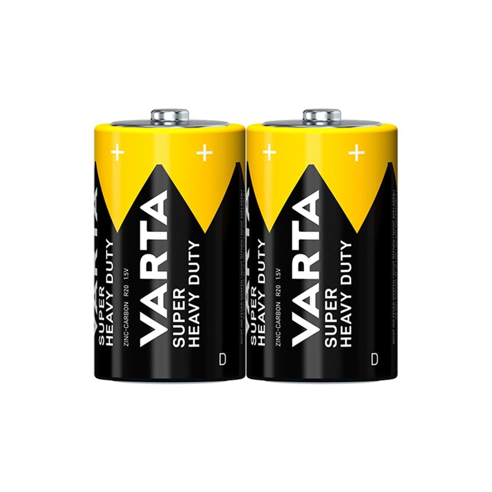 VARTA D Boy (Büyük) Çinko Karbon Pil 2020101302