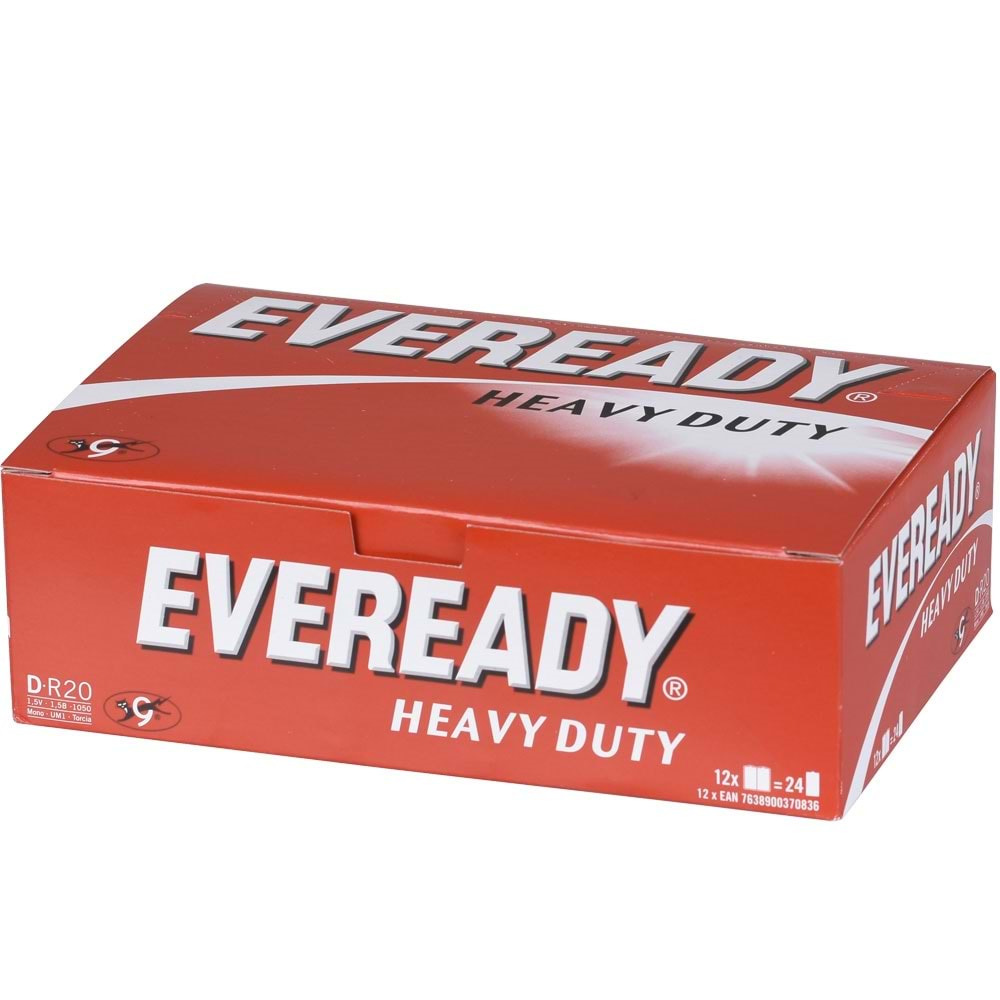 EVEREADY Dr-20 Büyük Boy Pil 2 Li Shirink 370836