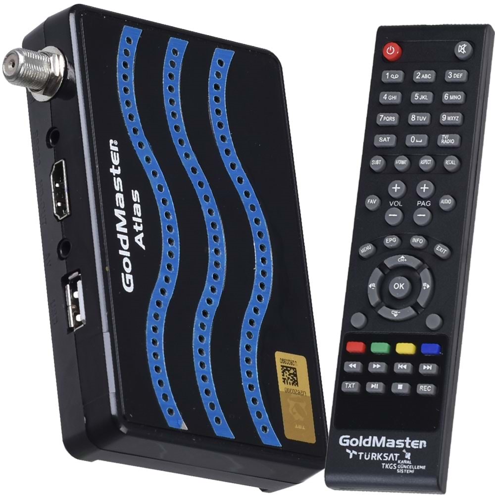GOLDMASTER Atlas Mini Hd Uydu Alıcısı ATLAS