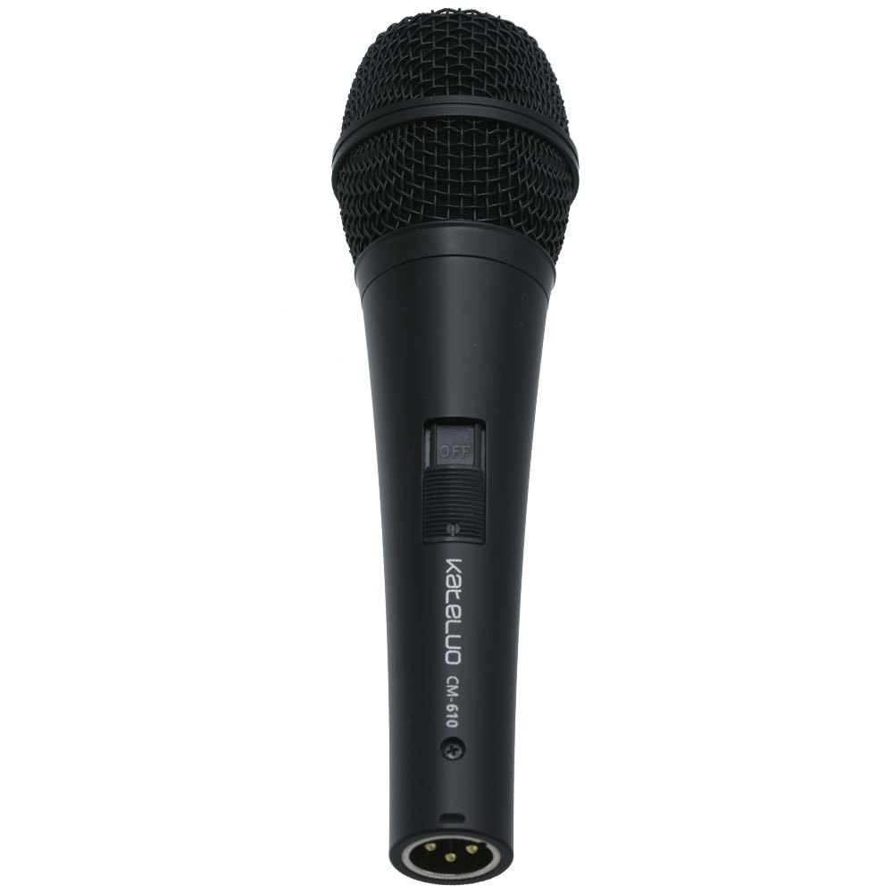 KATELUO XLR Bağlantılı Kablolu El Mikrofonu CM-610