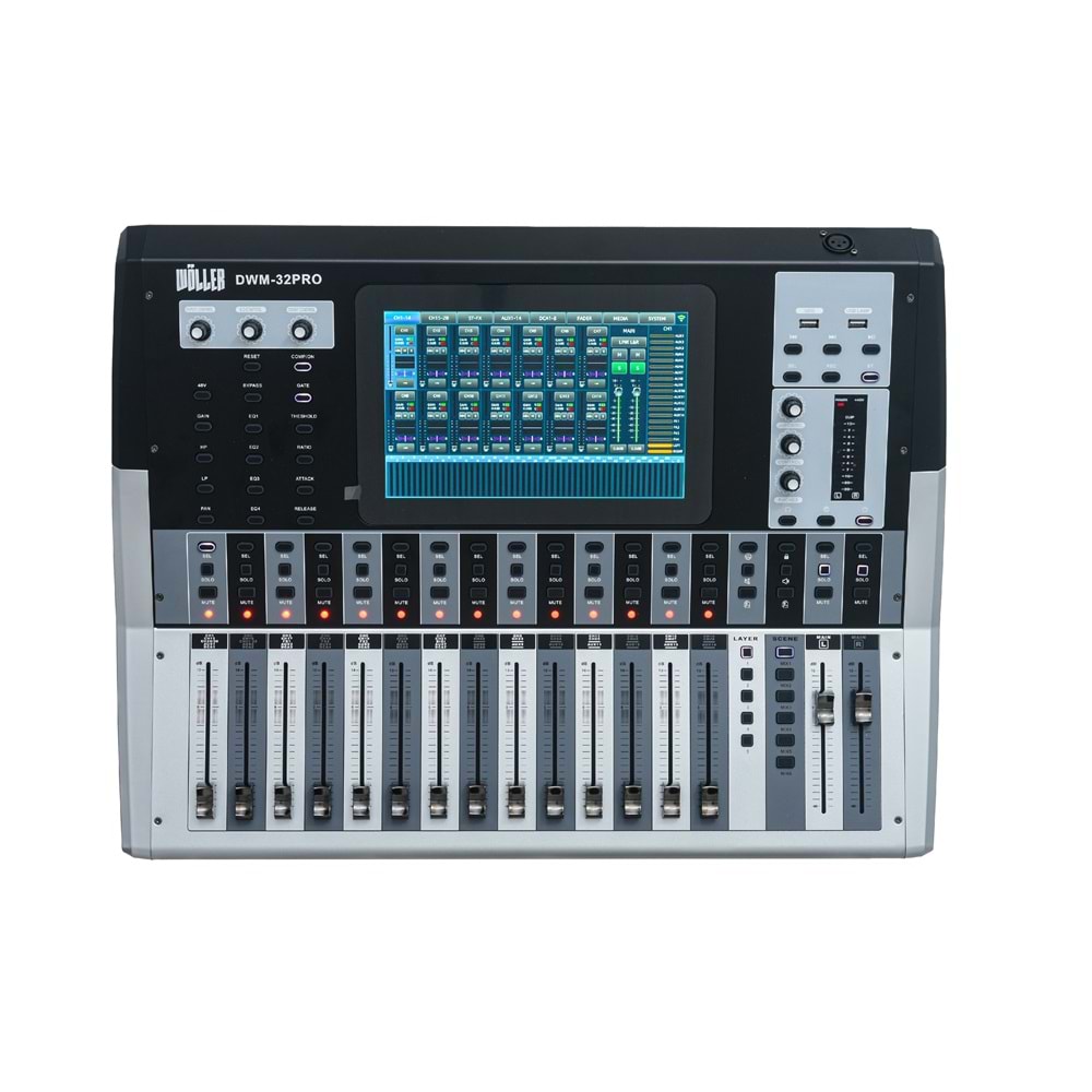 WÖLLER 32 Kanal Deck Mixer DWM-32 PRO