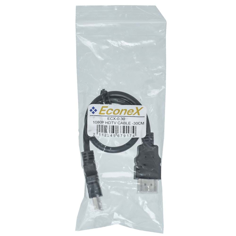 ECONEX 30 Cm HDMI Kablo ECX-0.30