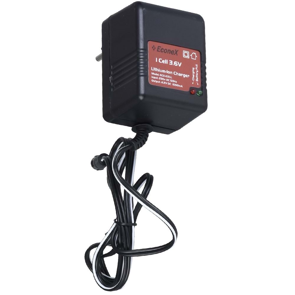 ECONEX 3,6V 1 Cell Li-İon Şarj Adaptörü ECX-100