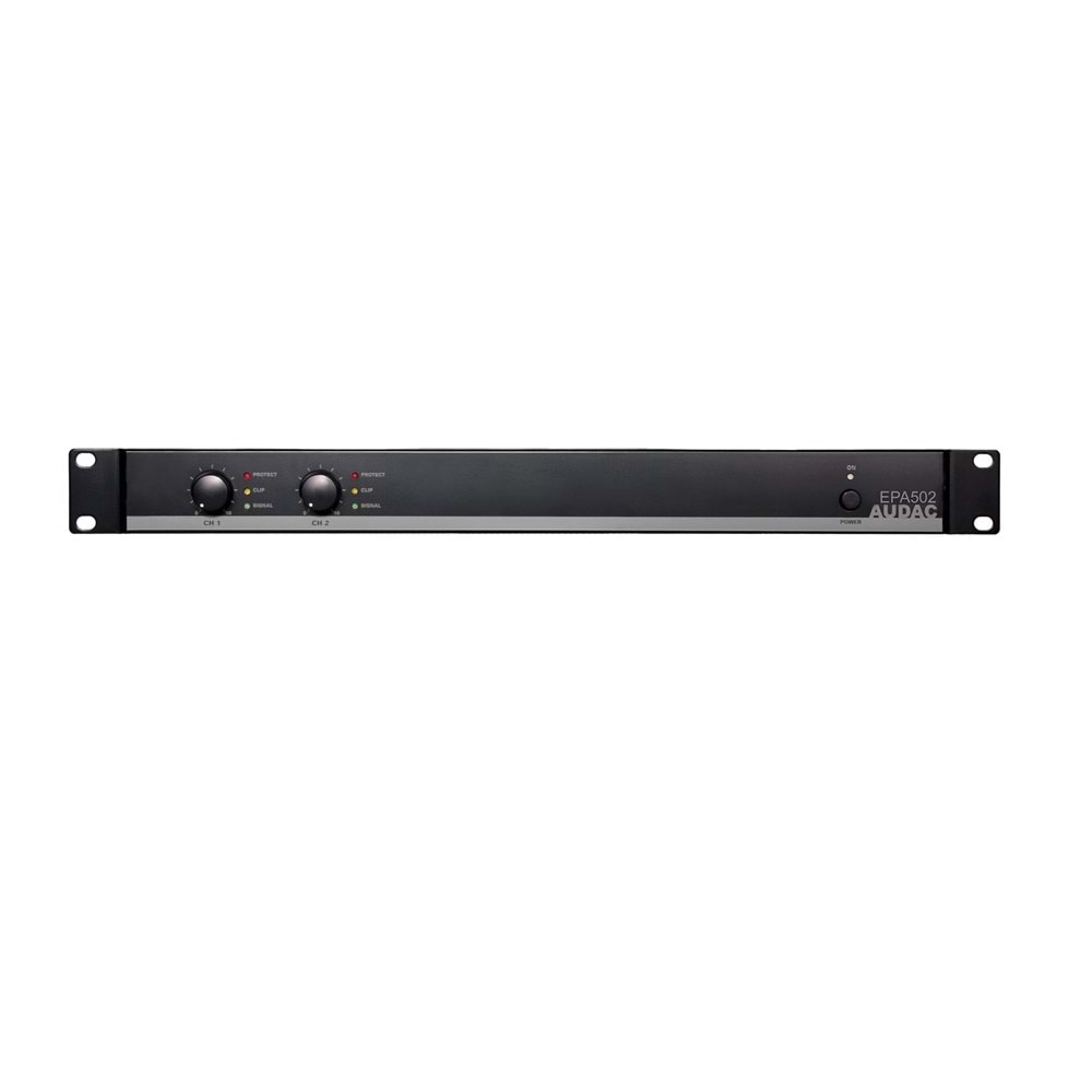 AUDAC Dual Channel Class D Amplifier 2 X 500 W EPA502
