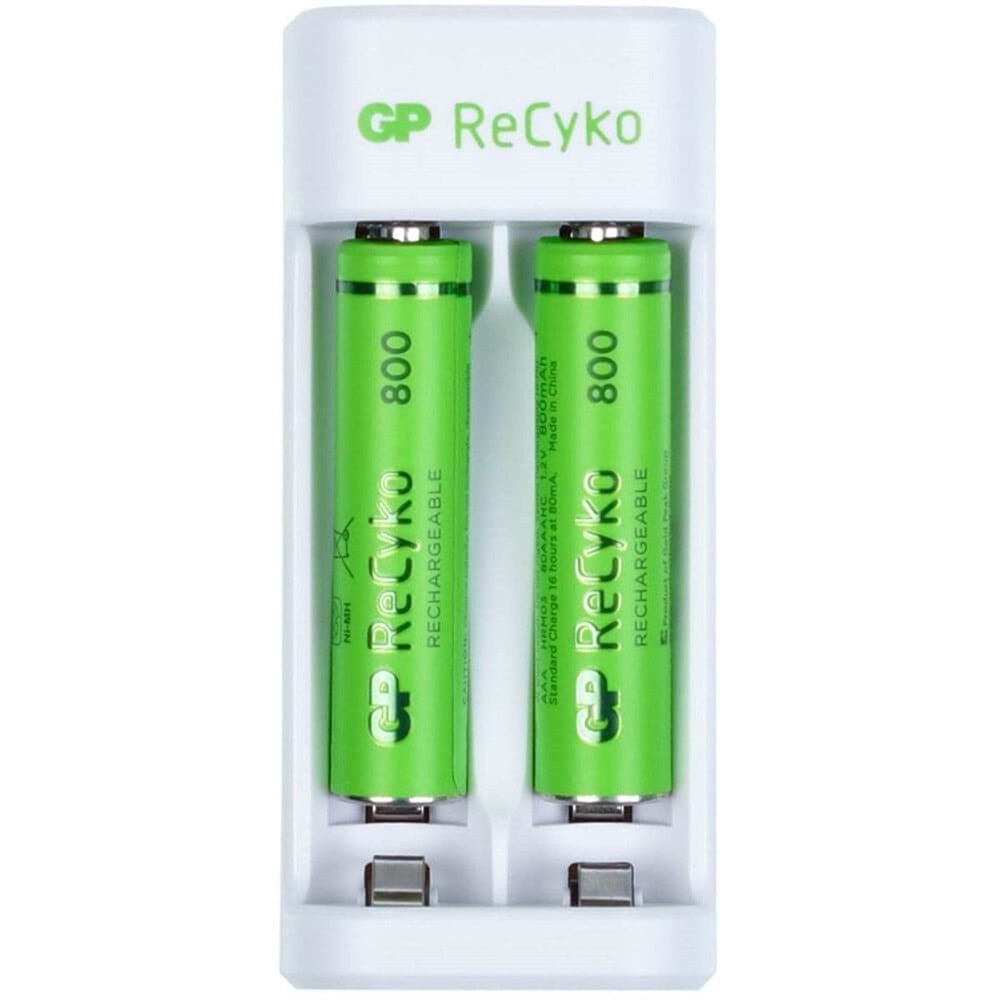GP 2 Li Usb Li Şarj Cihazı 2X800 Ma Aaa Pilli GP-E211 2X800