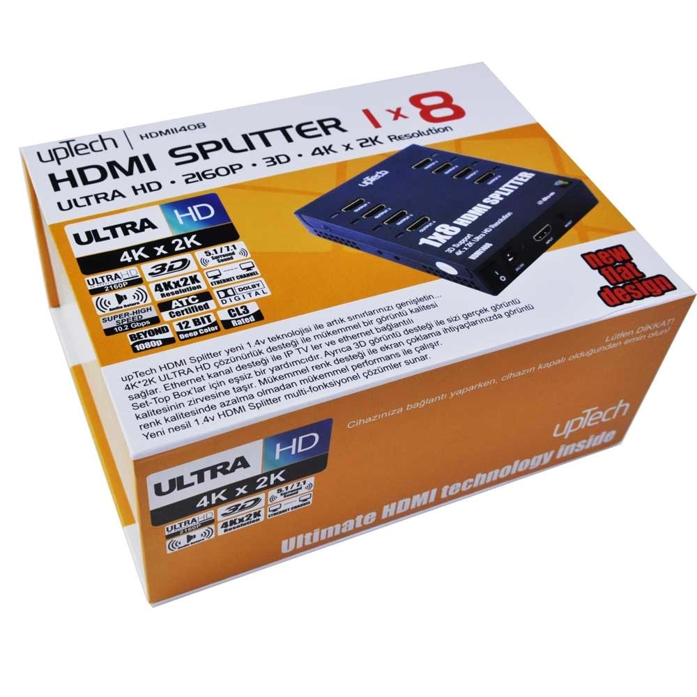 UPTECH 8 Li Hdmi Splitter HDMI-1408