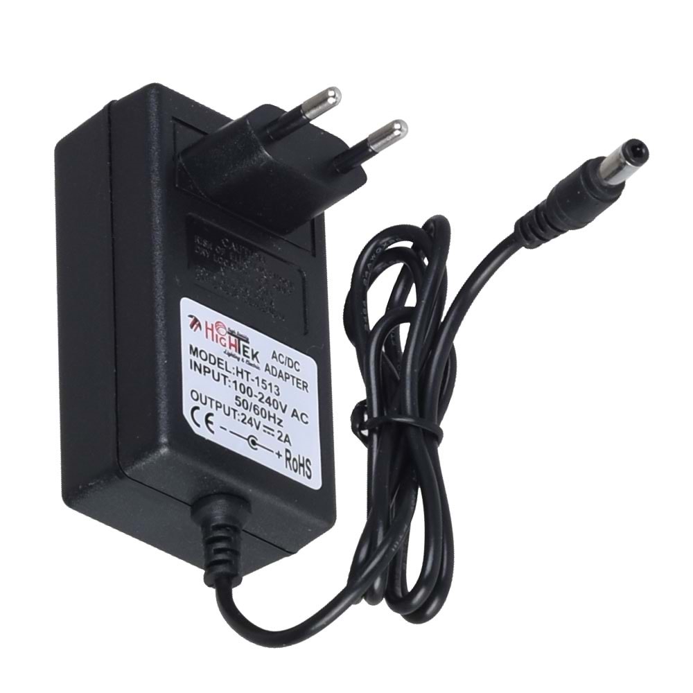 HIGHTEK 24V 2A Smps Priz Tipi Adaptör HT-1513