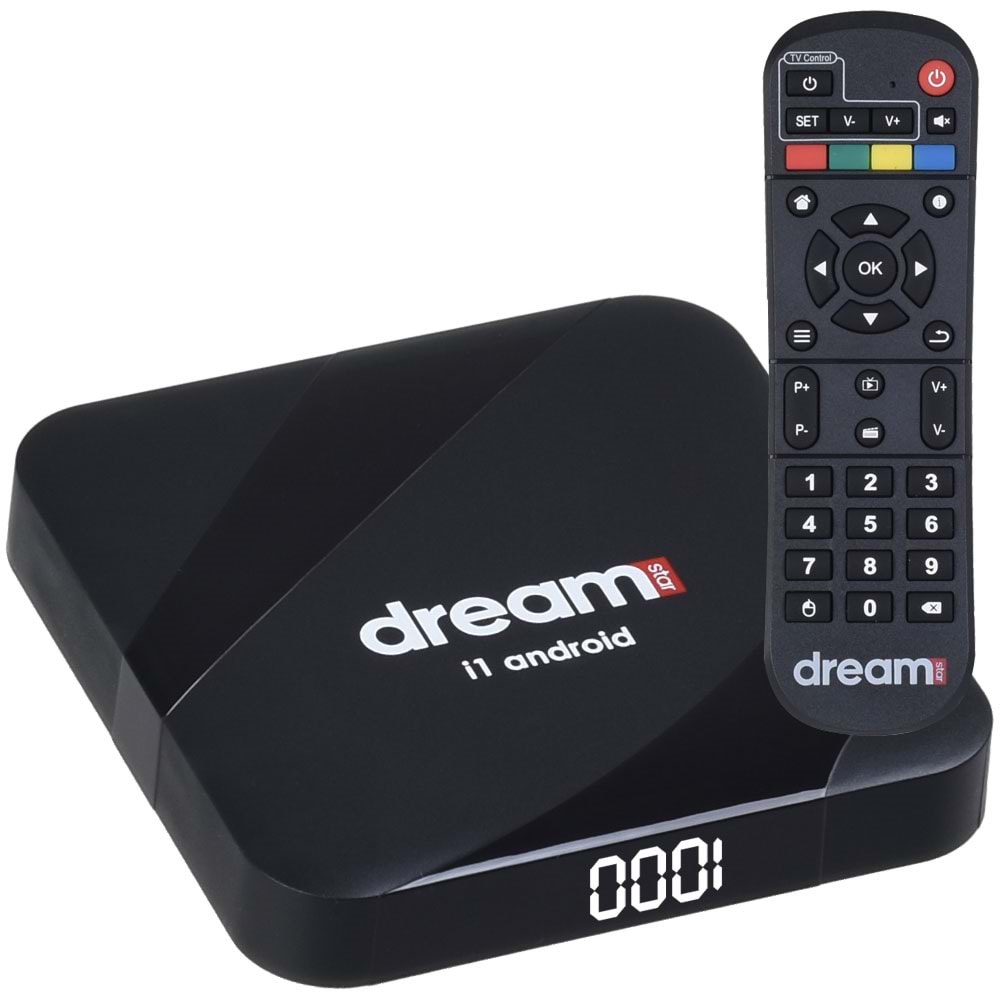 DREAMSTAR 2 Gb Ram 16 Gm Hafıza Androıd 10 Tv Box İ-1 2-16