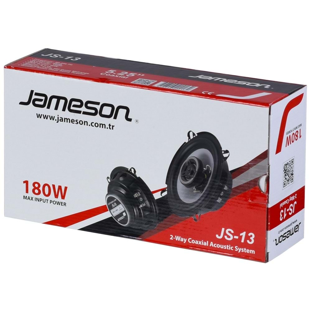 Jameson JS-13 13cm 180W 2-Yollu Oto Hoparlör