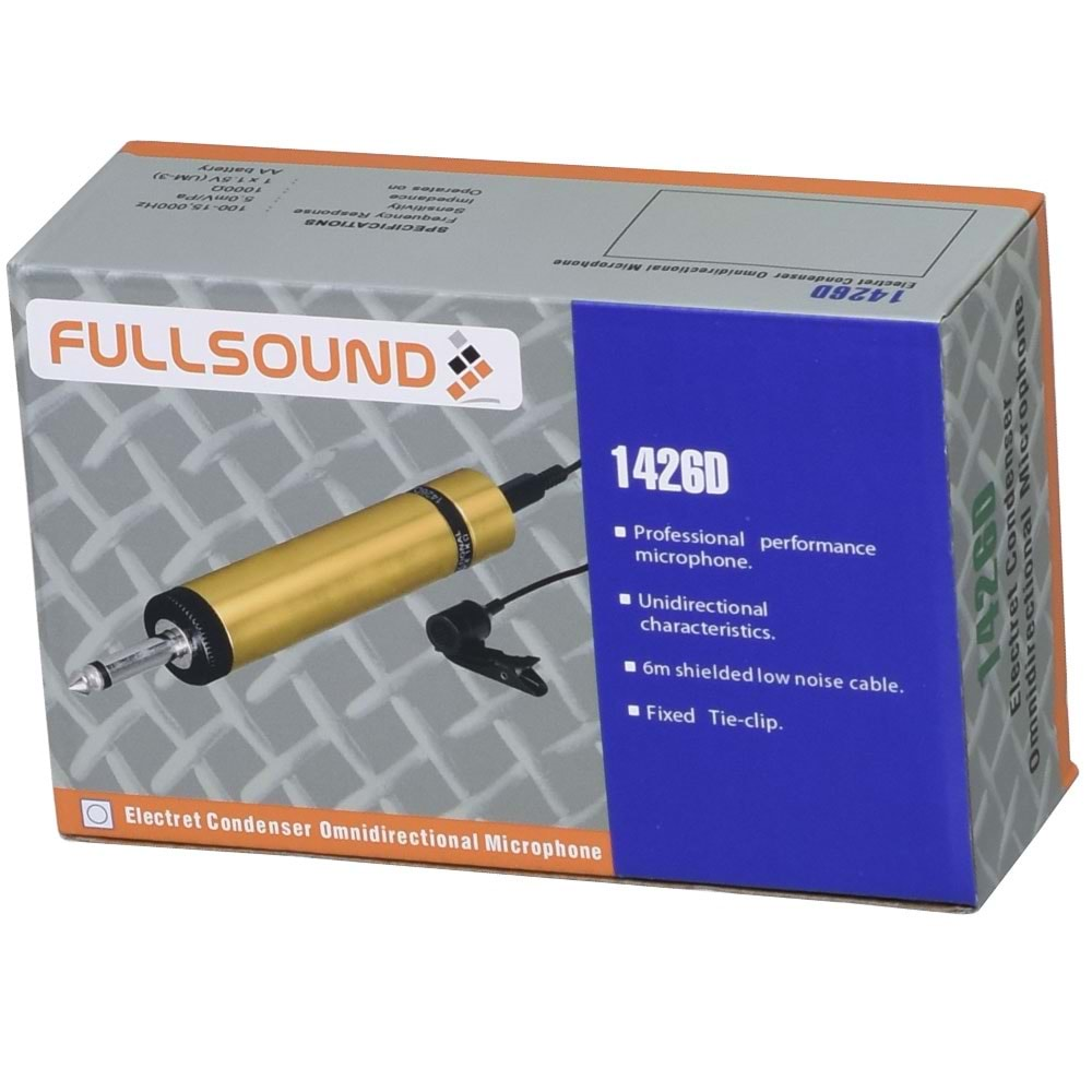 FULLSOUND Kablolu Yaka Mikrofonu K-1426 D