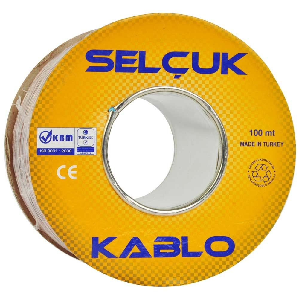 Selçuk 2x0,75 mm Hoparlör Kablosu ŞEFFAF