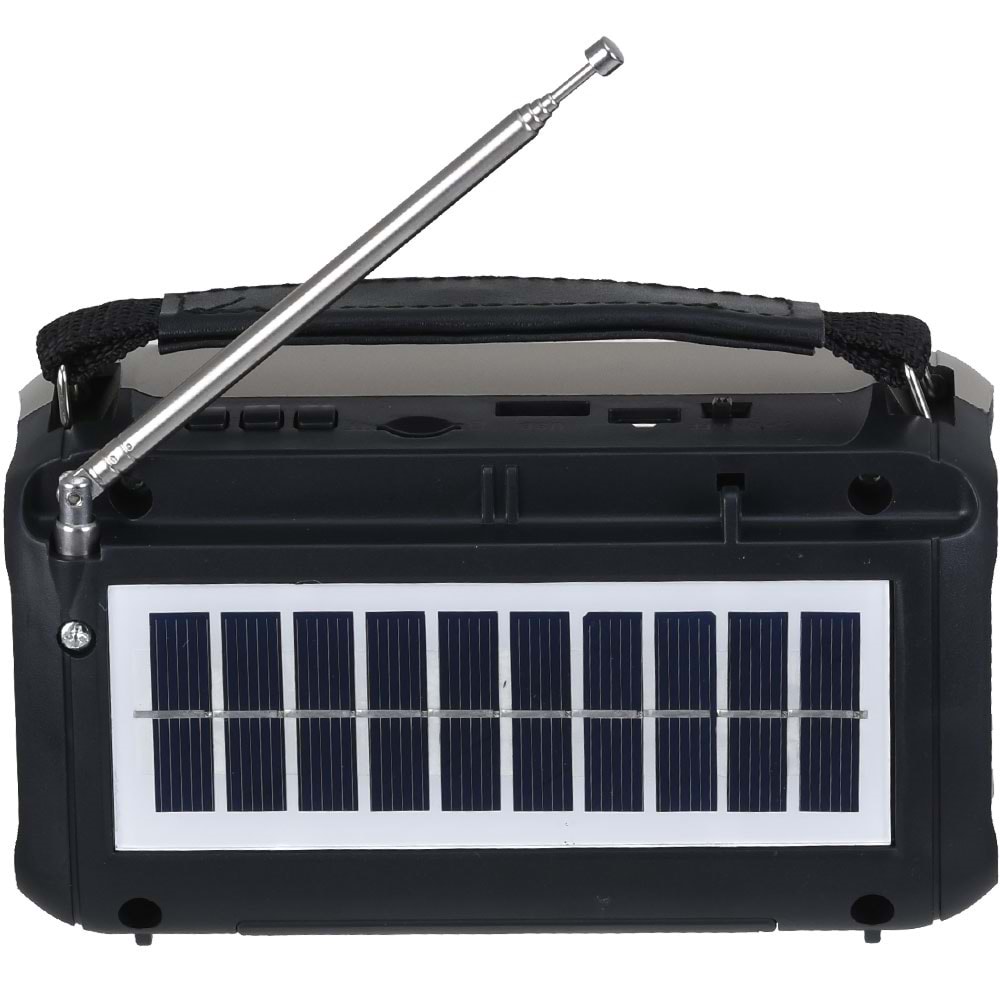 KTF 2'' Solarlı Işıklı Usb Radyo KTF-1448