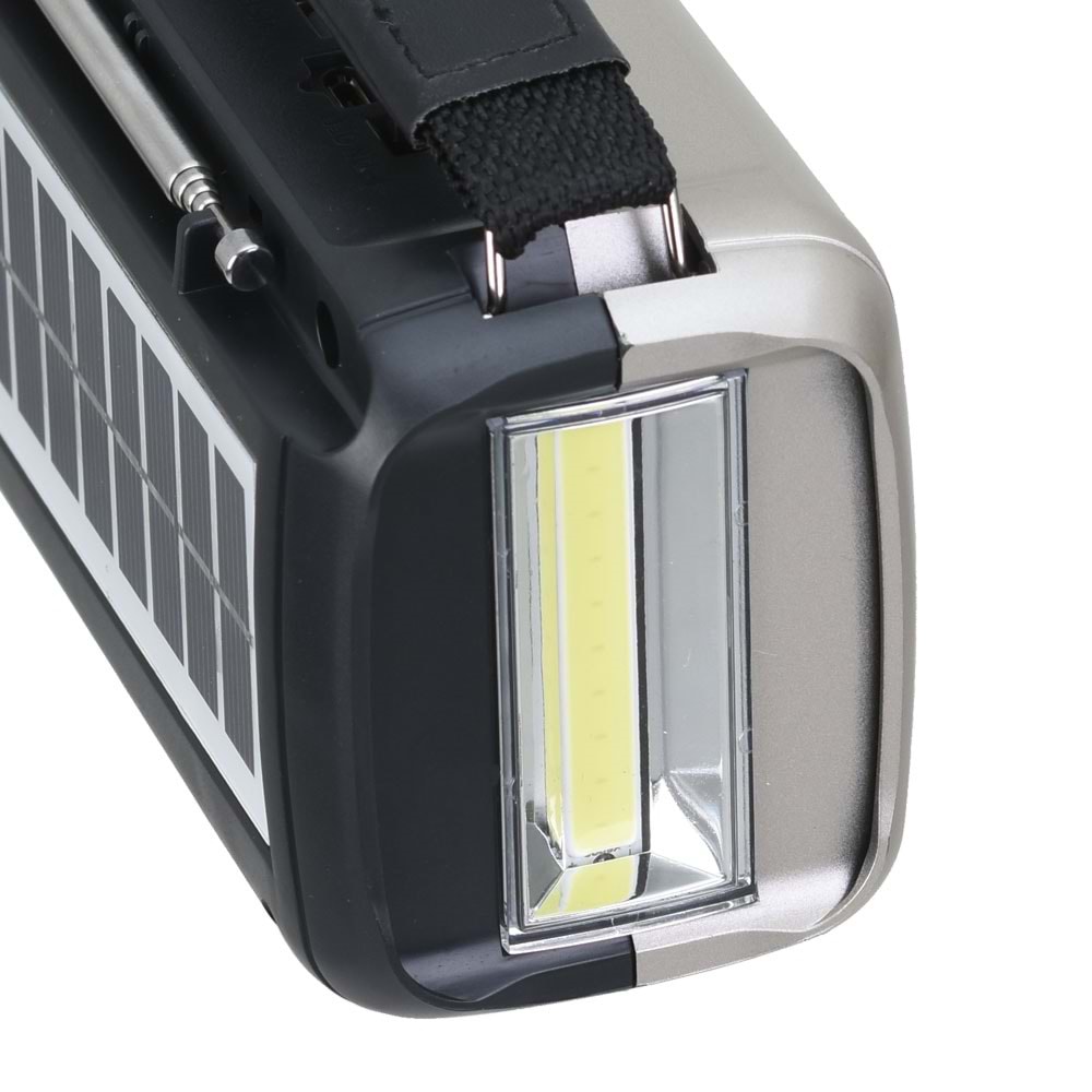 KTF 2'' Solarlı Işıklı Usb Radyo KTF-1448
