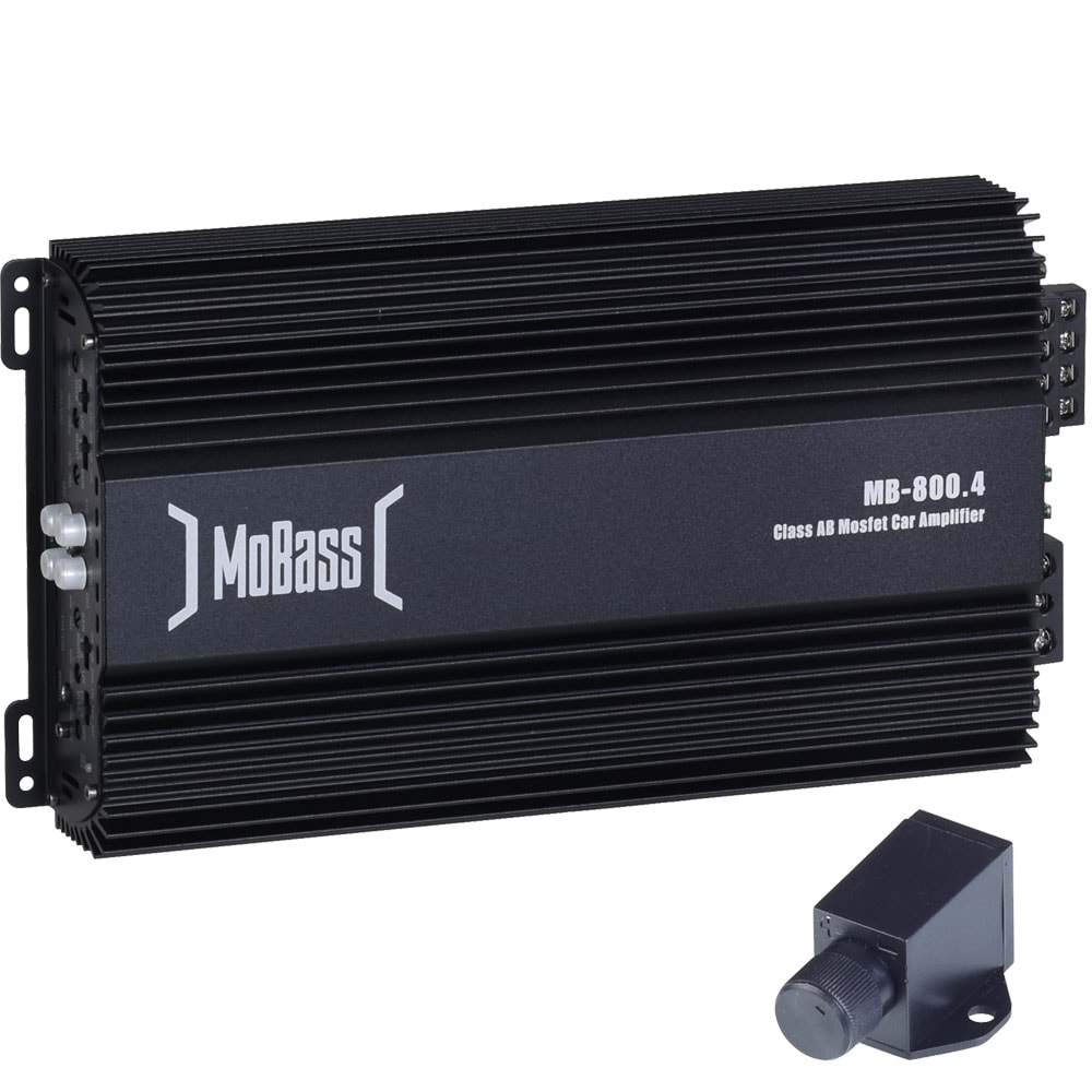 MOBASS 4 Kanal 800W Amfi MB-800.4