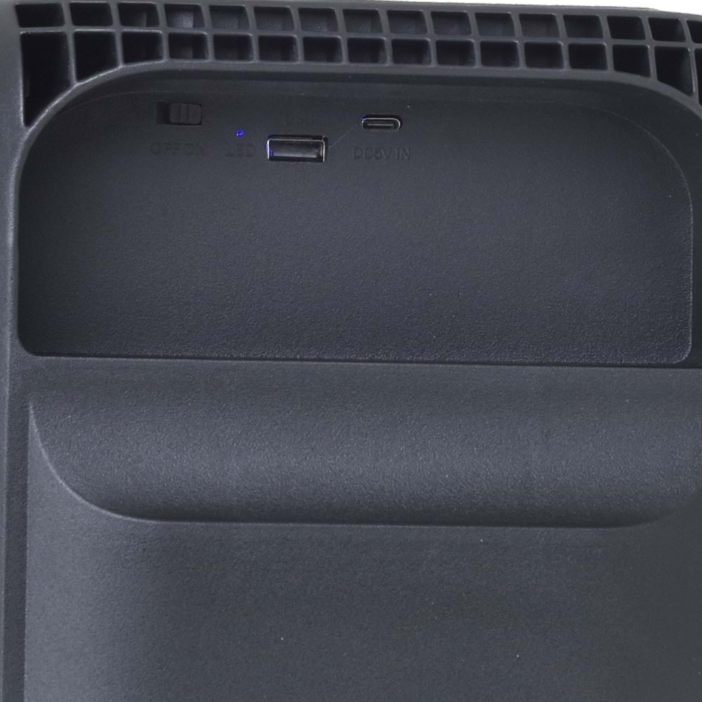 MS Bluetooth ve USB Girişli 2X8 inch Şarjlı Işıklı Müzik Sistemi MS-2038 BT