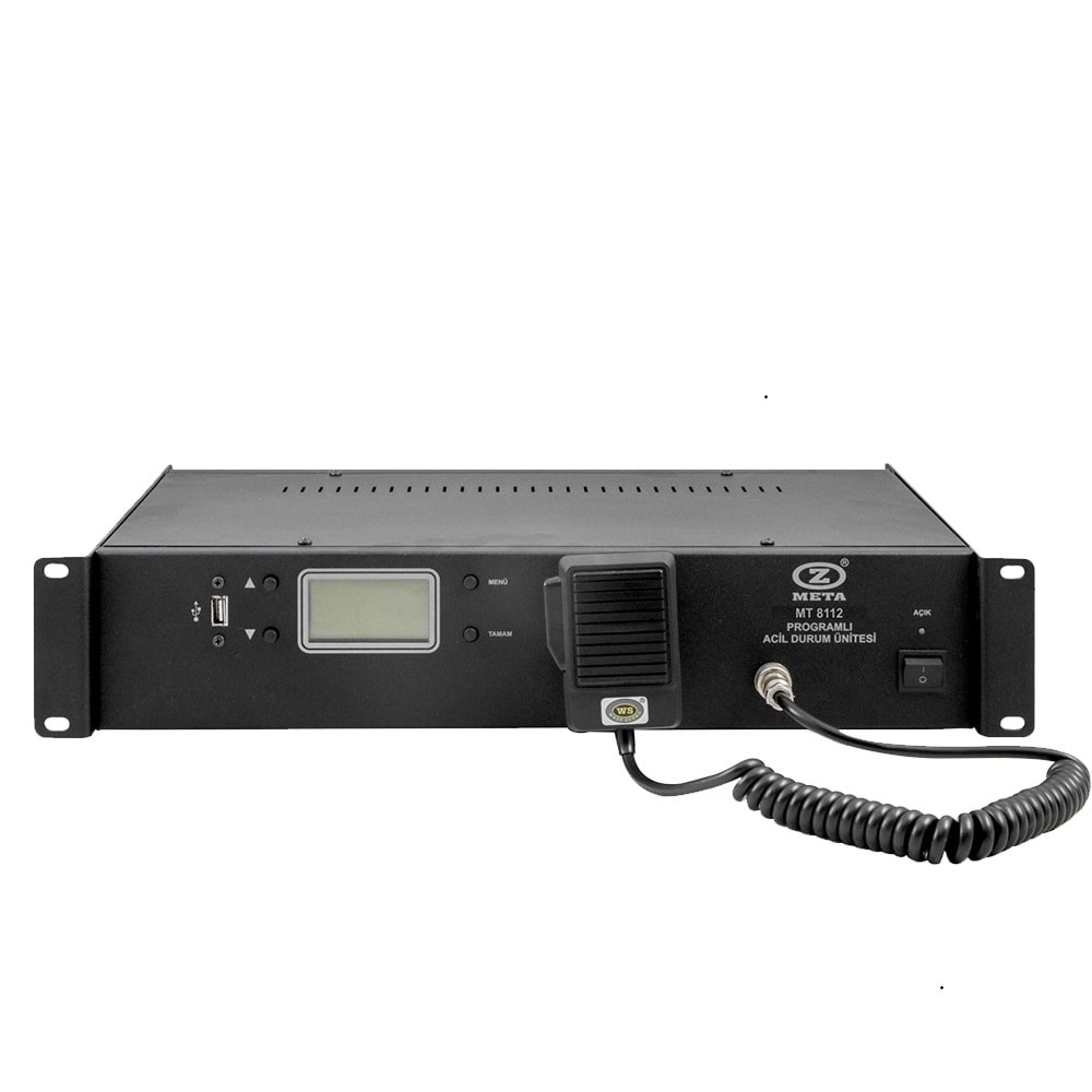 WEST SOUND IP TCP/IP Network Acil Anons Kontrol Ünitesi MT-8112 IP