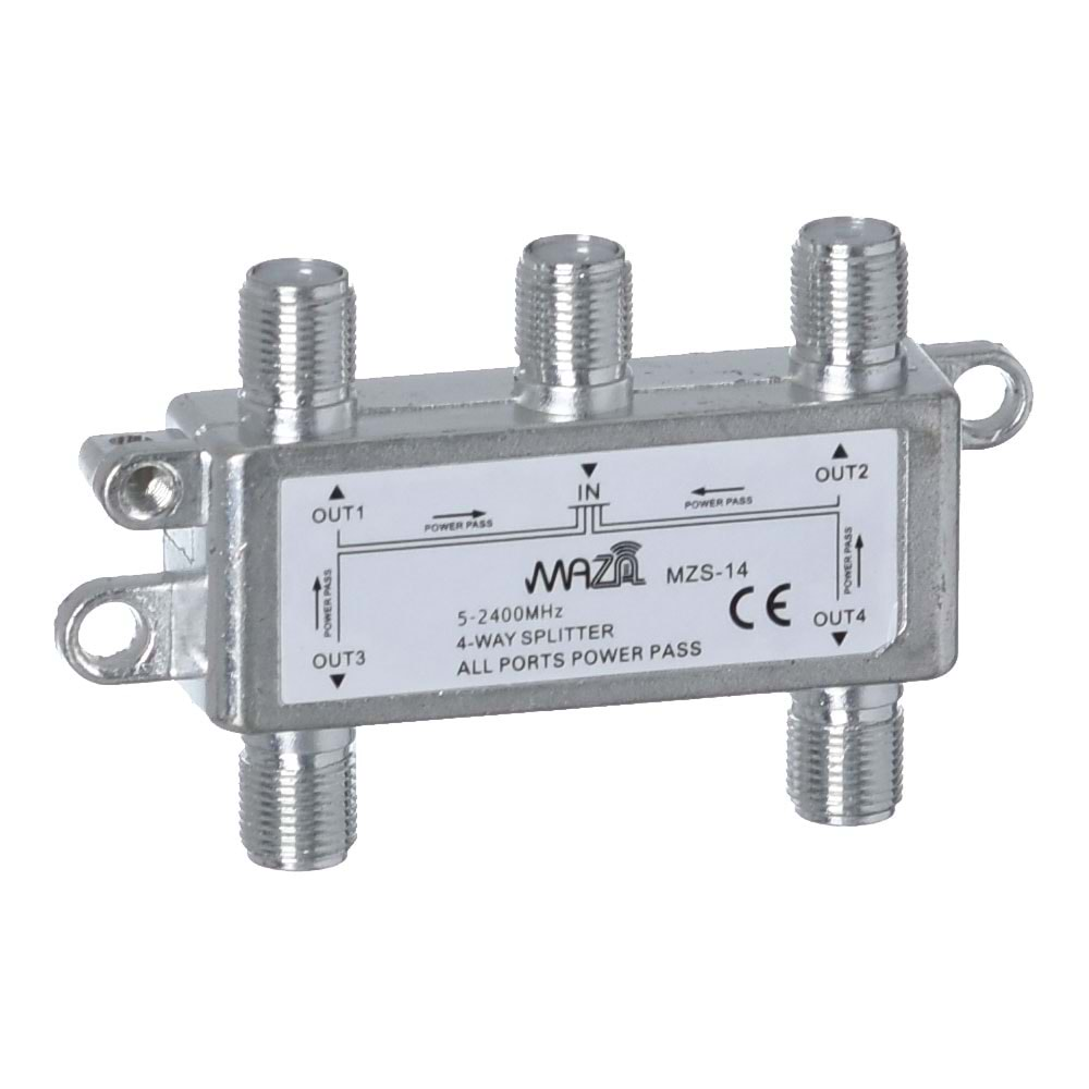 MAZA 1-4 5-2400 Mhz Splitter MZS-14