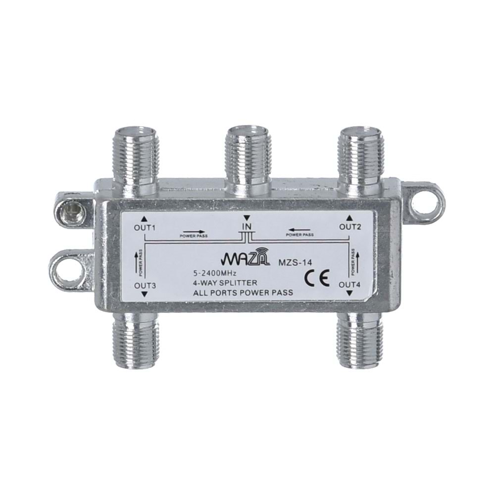 MAZA 1-4 5-2400 Mhz Splitter MZS-14