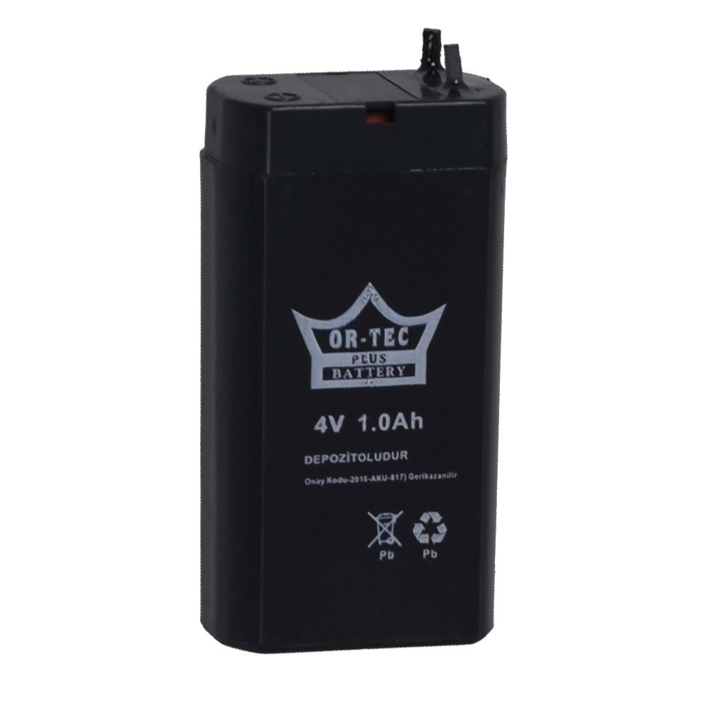 ORTEC 4V 1A Akü ORTEC-4V1