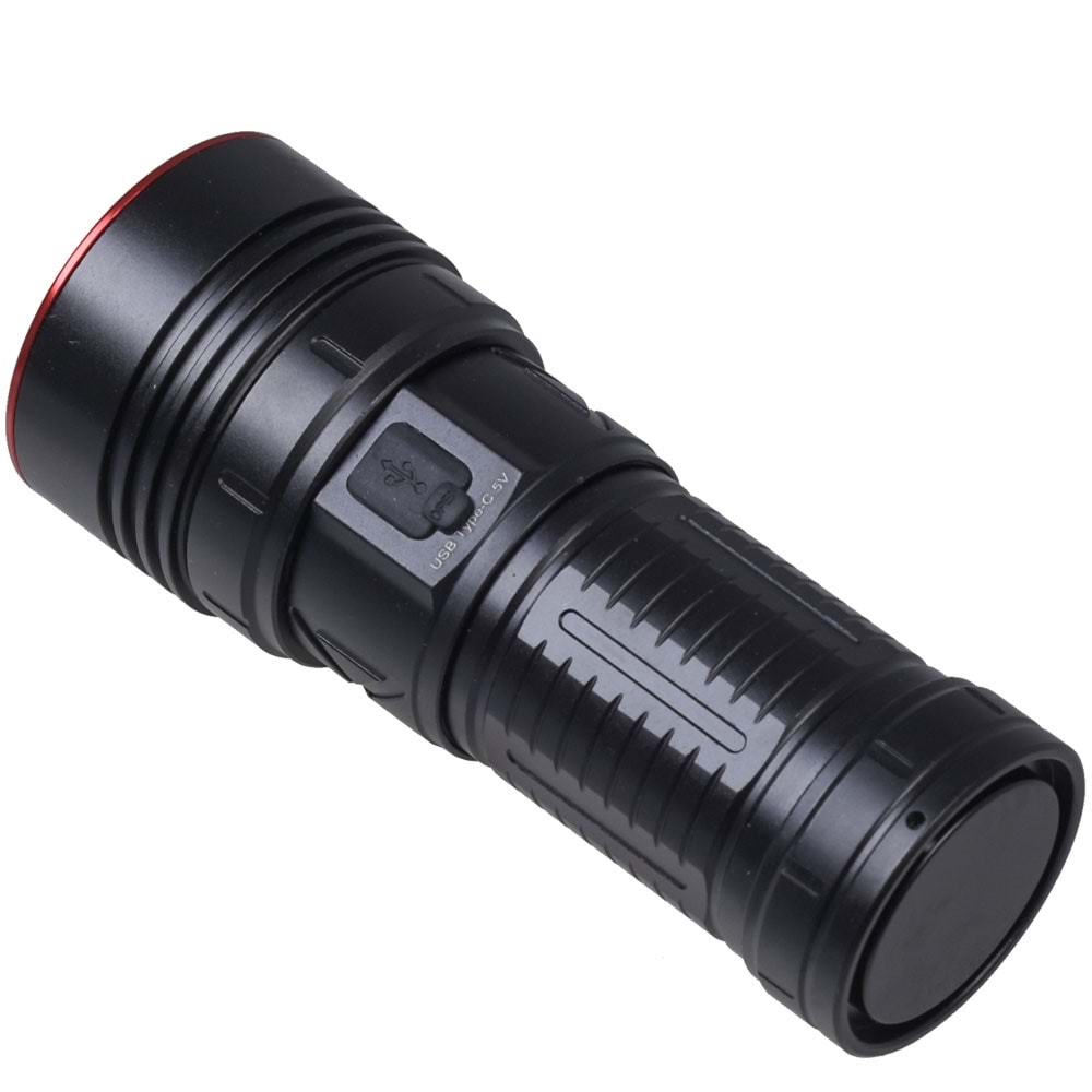 POWERDEX 35W Zoom Lu Şarjlı Fener PD-10200