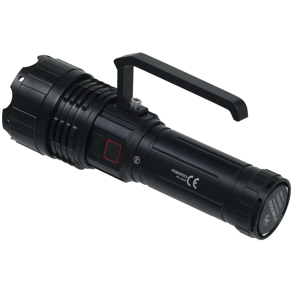 POWERDEX 90W Şarjlı Profesyonel Avcı Tüfek Feneri PD-16000