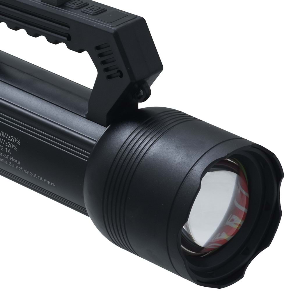 POWERDEX 40W Zoomlu Şarjlı Fener PD-9400