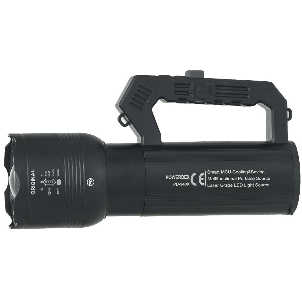 POWERDEX 40W Zoomlu Şarjlı Fener PD-9400
