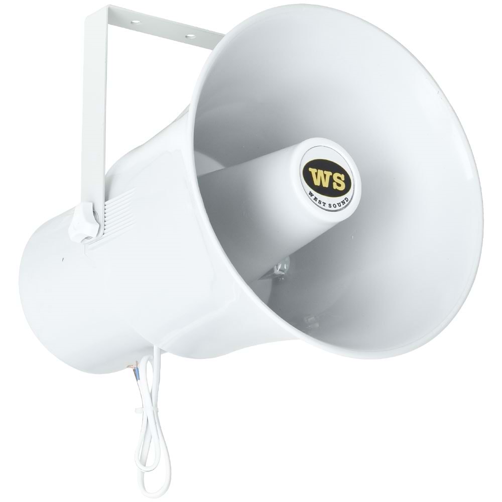 WEST SOUND 100W Yuvarlak Plastik Horn Hoparlör PHY-28-100