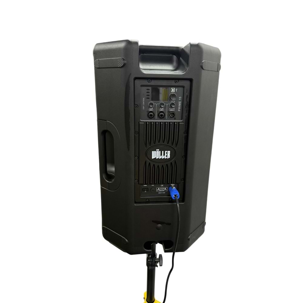 WÖLLER 15'' 38 Cm 1600 W 2 Yollu Aktif Kabin Hoparlör PRIME-15