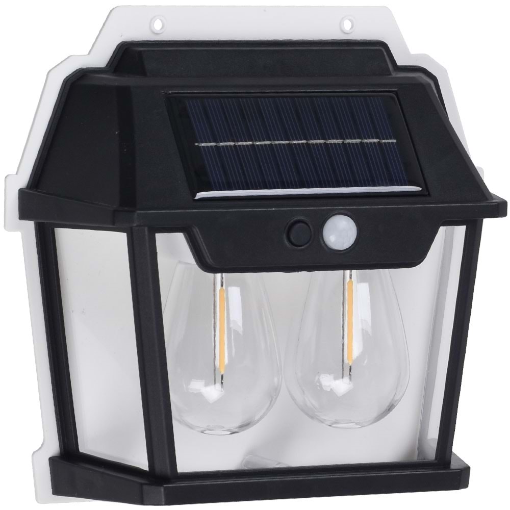 PANTHER 2 Lambalı Solar Ledli Duvar Lambası PT-2992