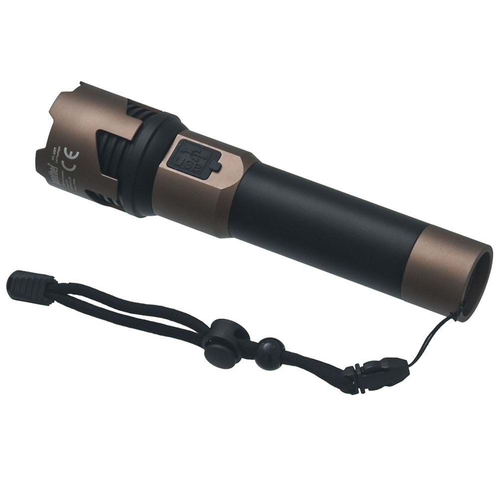 PANTHER Usb Şarjlı El Feneri PT-4109