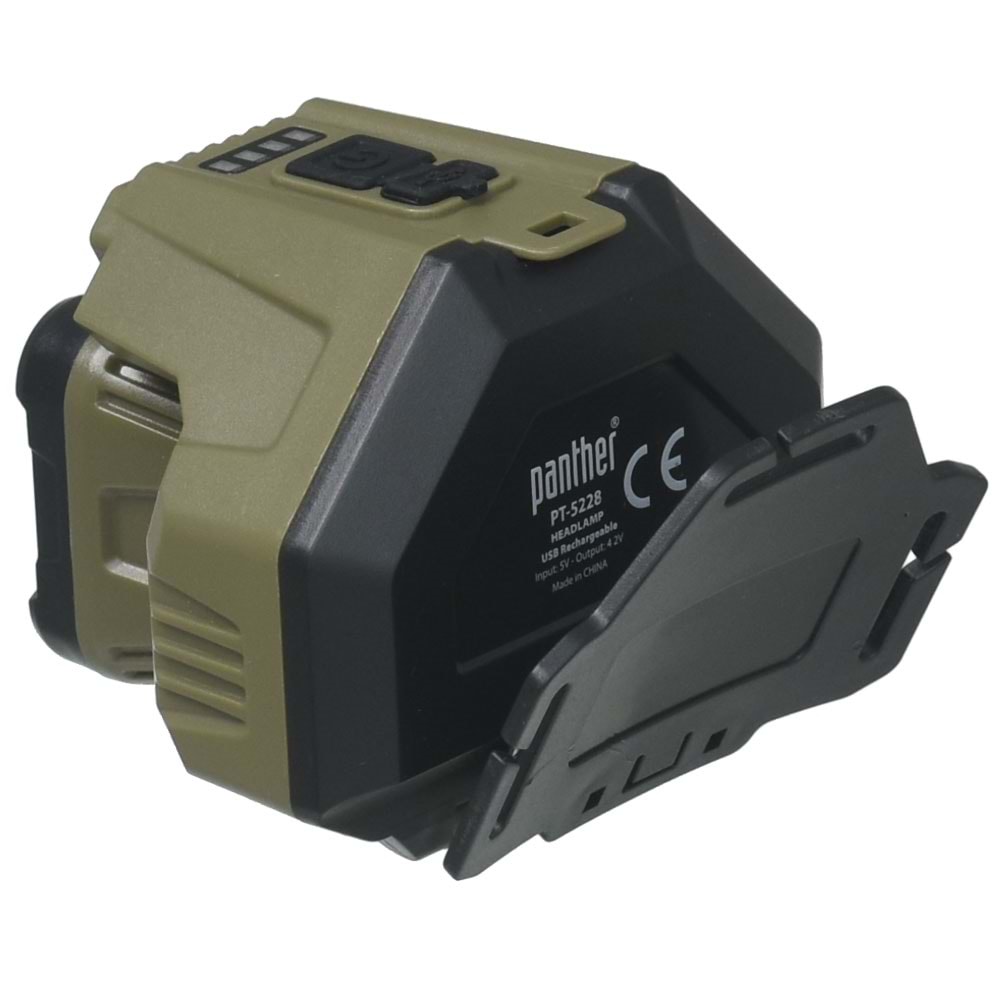 PANTHER Usb Şarjlı Kafa Lambası PT-5228