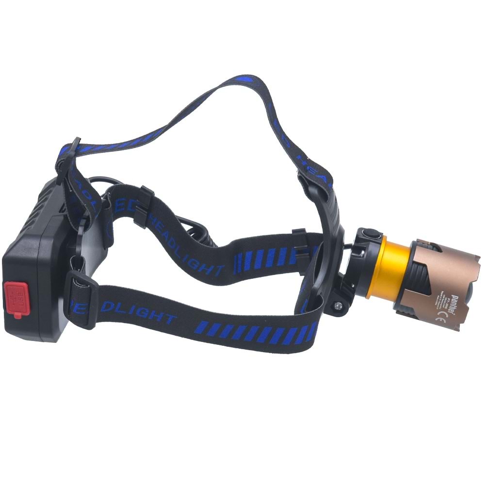 PANTHER Usb Şarjlı Kafa Lambası PT-5990