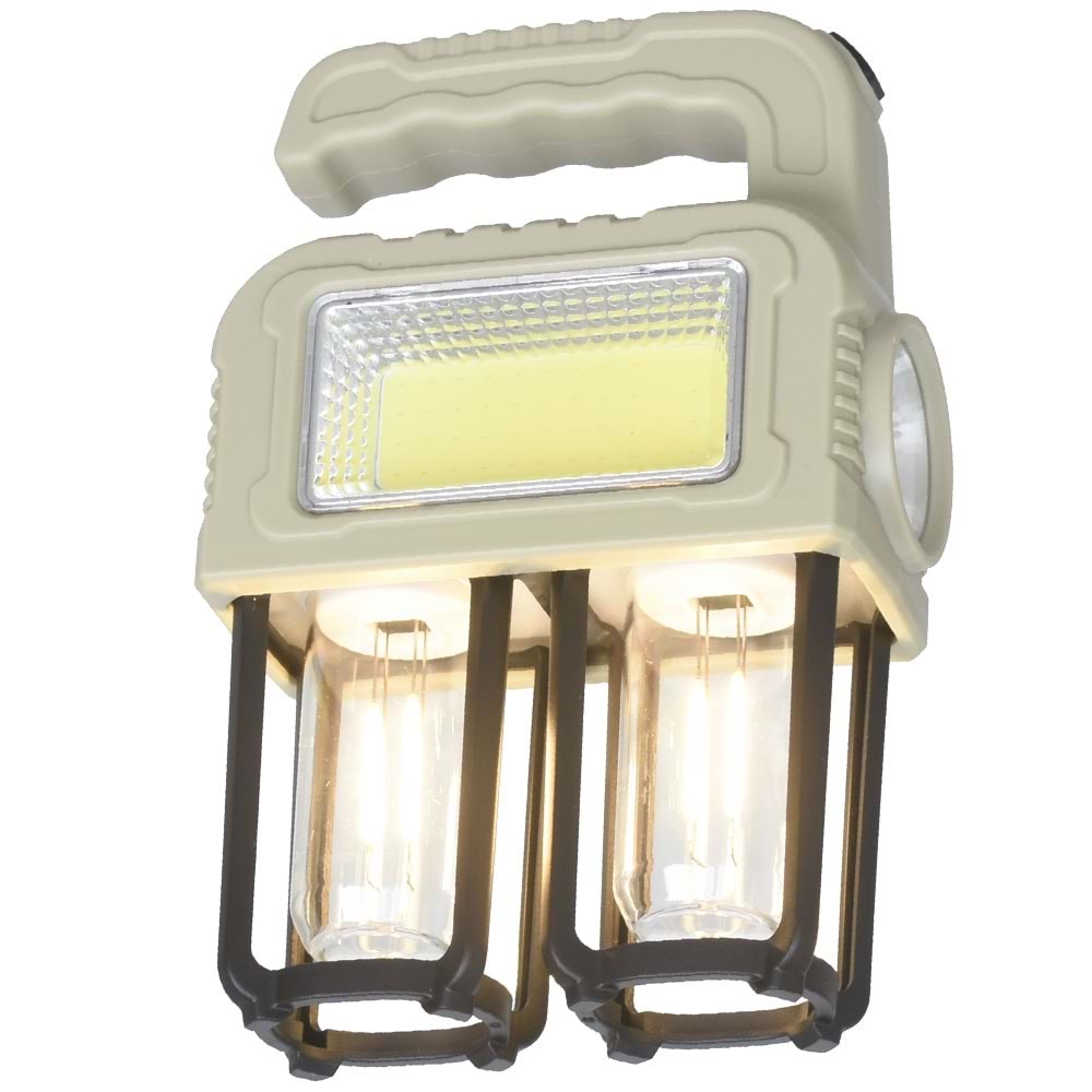 PANTHER Usb Şarjlı Solar El Feneri PT-6219