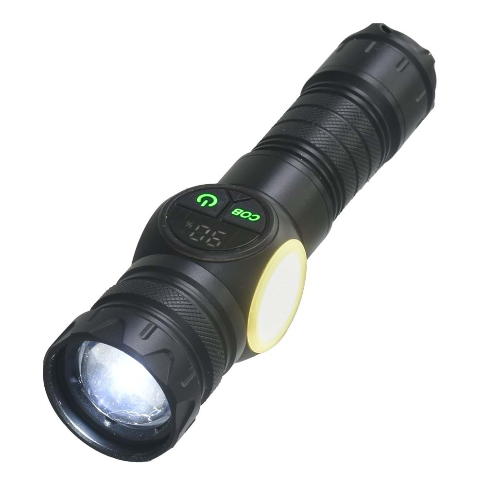 PANTHER Usb Şarjlı Fener PT-8438