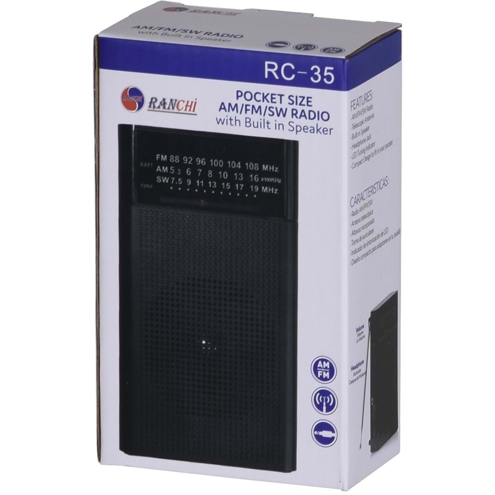 RANCHI Fm Cep Radyosu RC-35