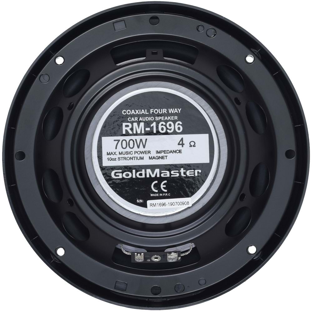 GOLDMASTER 16 Cm 700W Tweeter li Oto Hoparlör RM-1696