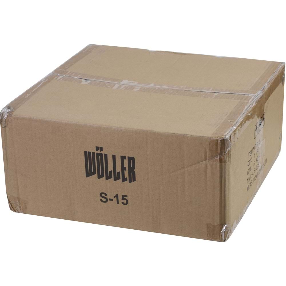 WÖLLER 15 38 Cm 600W Çıplak Hoparlör S-15