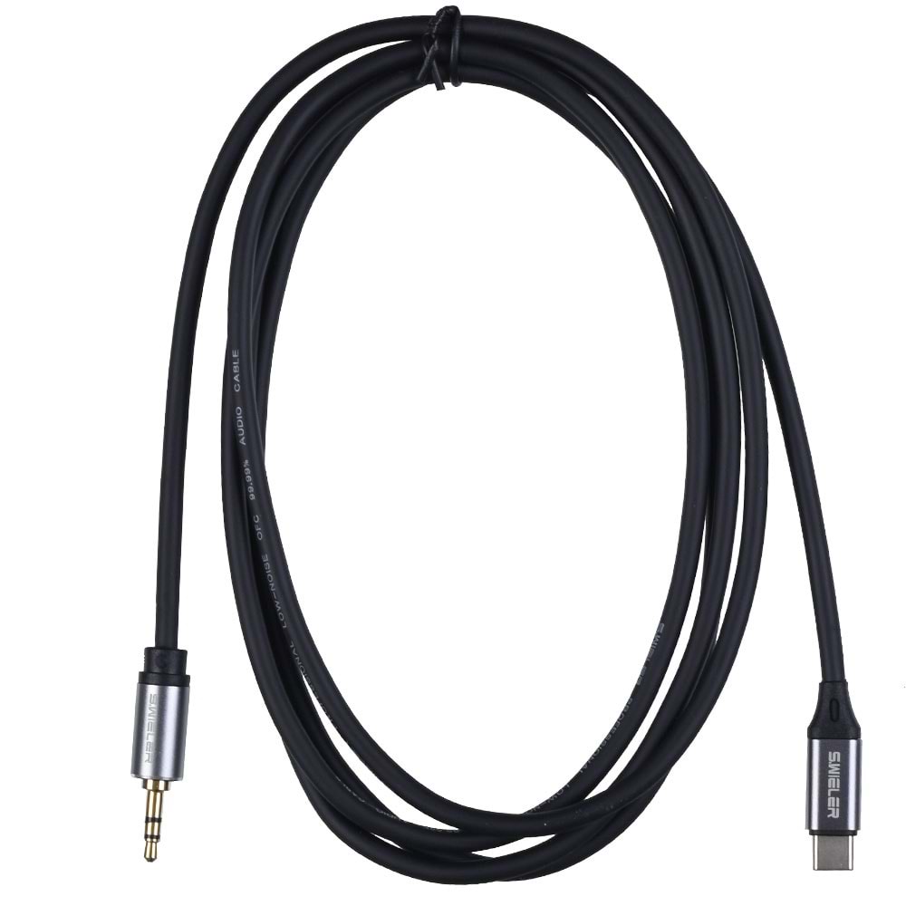 S.WIELER Type C - 3.5 mm 2 Metre Stereo Kablo SC2S-2M