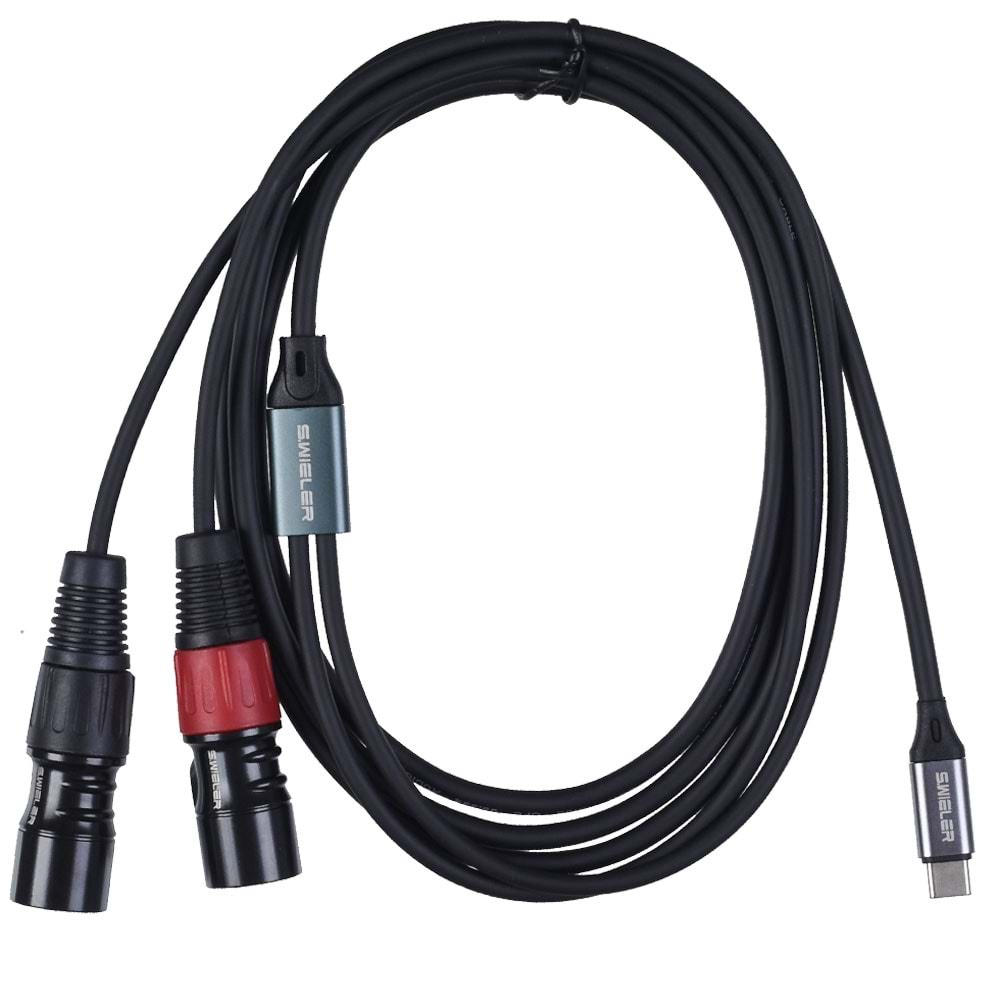 S.WIELER Type C - 2 x Xlr 2 Metre Erkek Kablo SC2X-2M