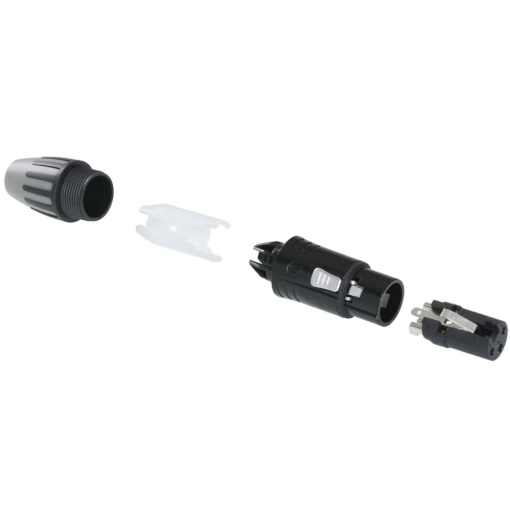 SEETRONIC Xlr 3 Pin Canon Dişi Jak SCMF3-B