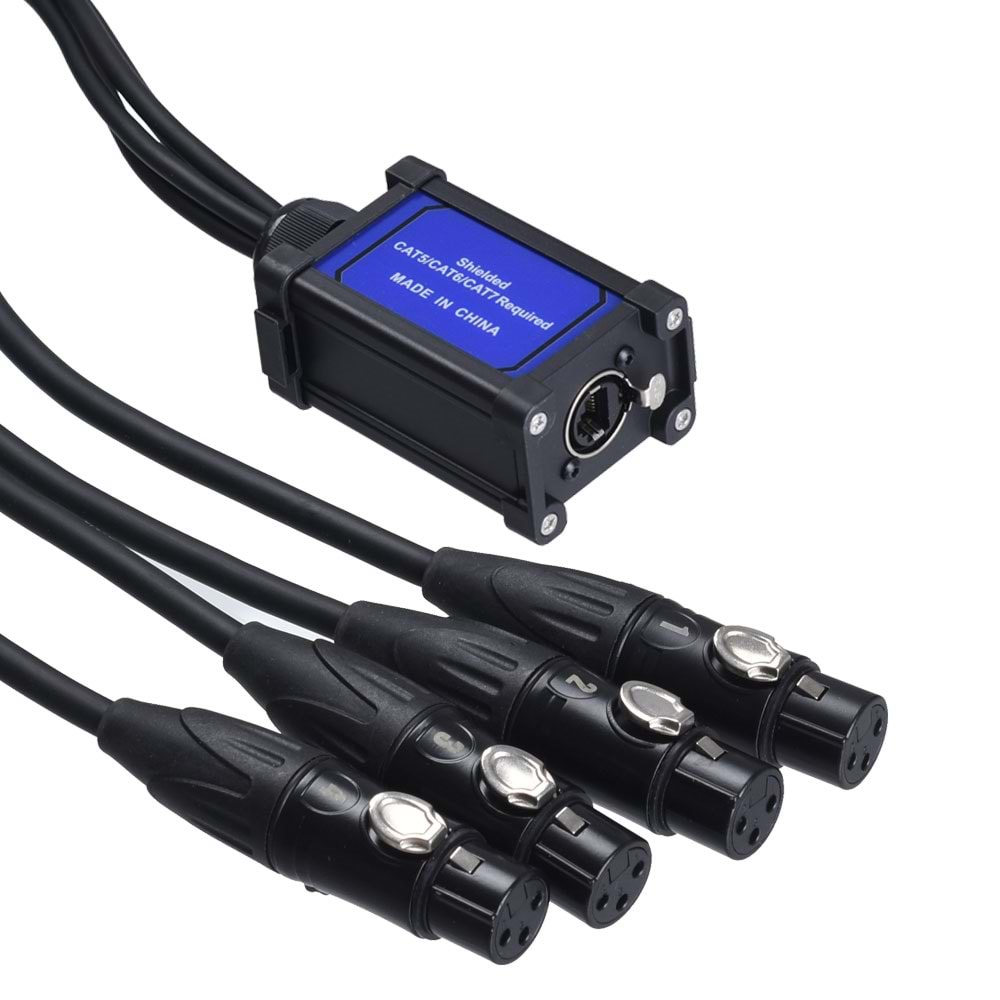 S.WIELER Cat-6 4 x Xlr Dişi Exender SCTX-4F