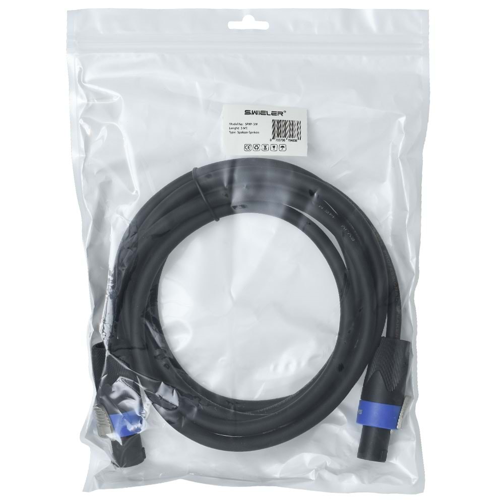 S.WIELER 3 Metre Hazır Spekon Spekon Kablo SPKP-3M