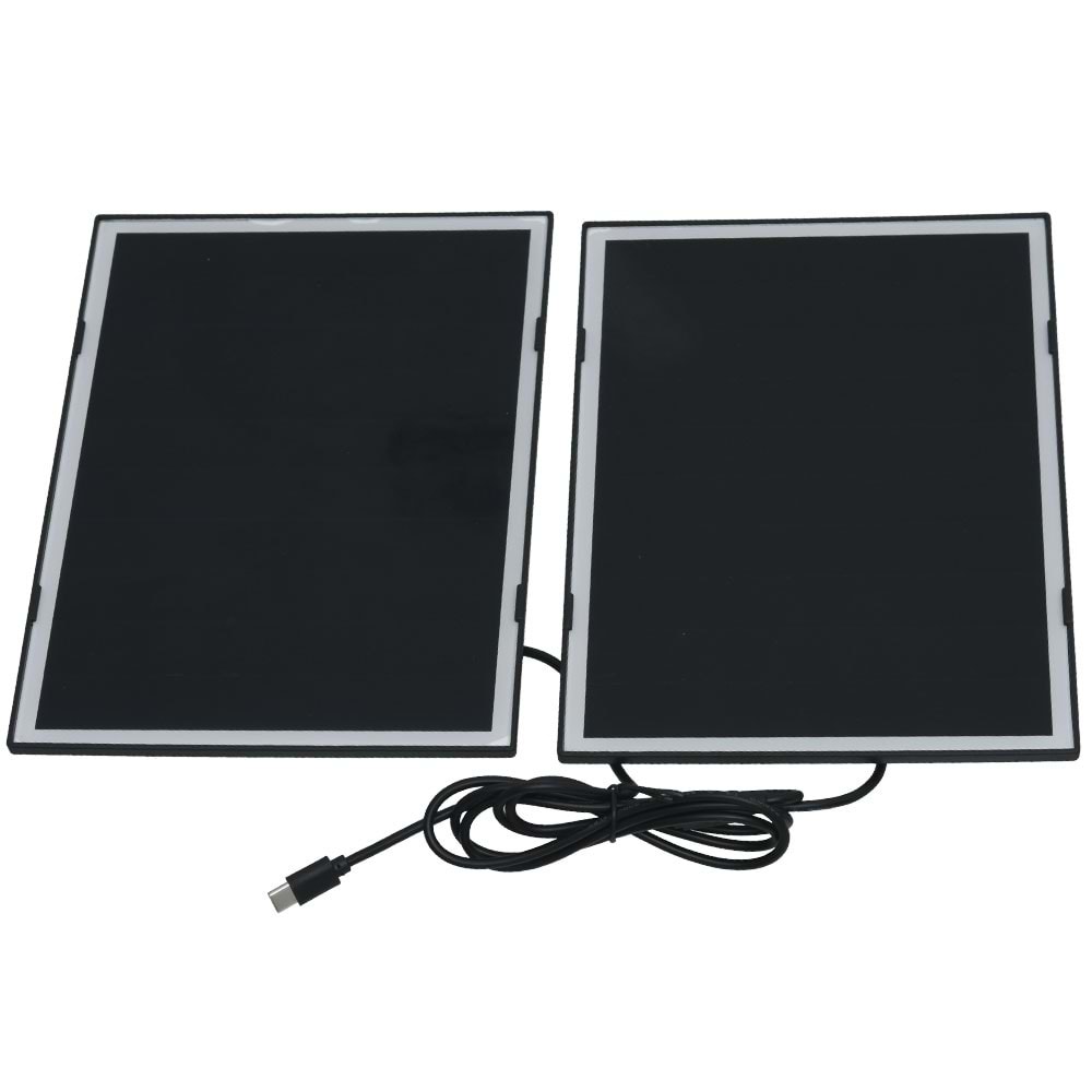 JOYSEE 8 MP Kamera Solar Panelli Dört Lensli 2,4 GHz Wi-Fi bağlantısı PTZ Kamera SW-4