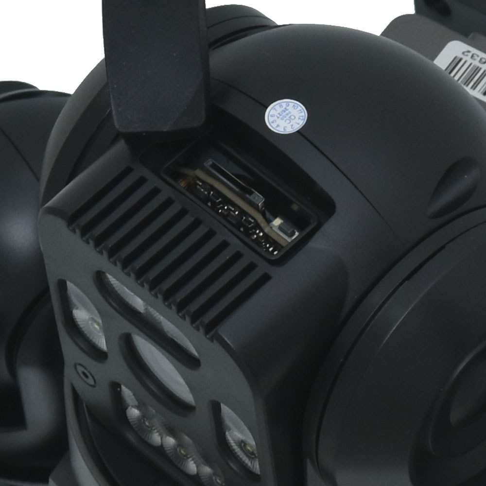 JOYSEE 8 MP Kamera Solar Panelli Dört Lensli 2,4 GHz Wi-Fi bağlantısı PTZ Kamera SW-4