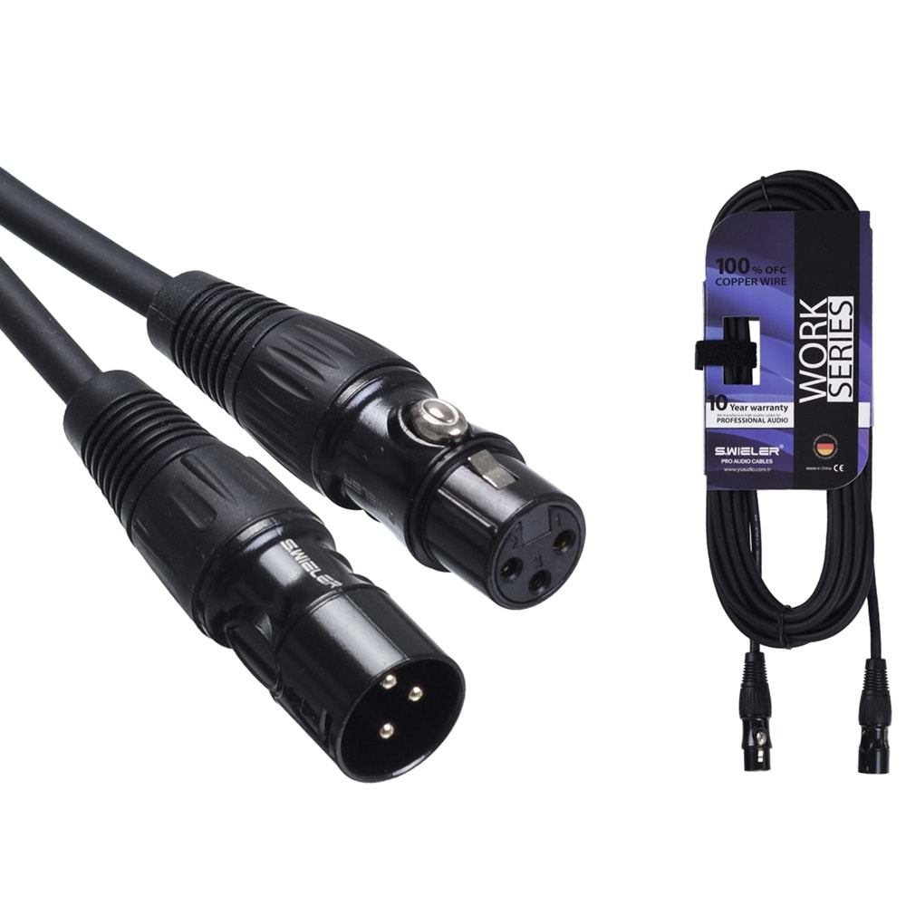 S.WIELER Xlr Erkek - Xlr 7 Metre Dişi Kablo SX-7M