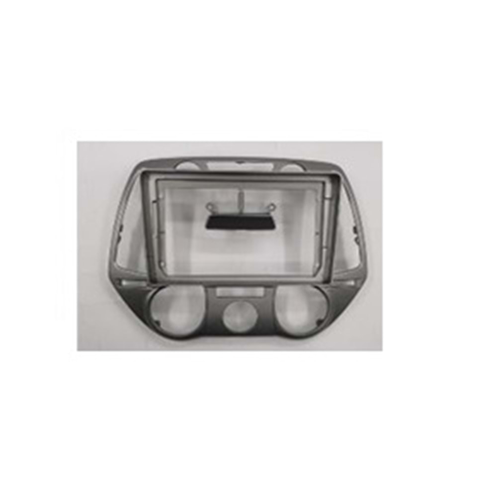 FOR-X 9” Hyundai İ20 (Manual Ac Troy) 2008-2012 Gümüş Renk Oem Çerçeve Canbus Yok TAC-300
