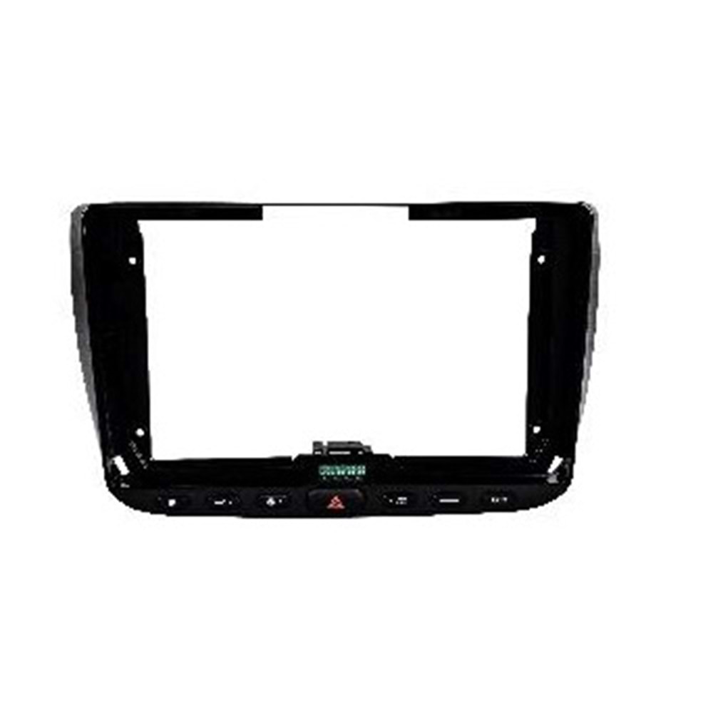 FOR-X 9” Fiat Punto 2012-2015 Piano Black Çerçeve Canbus Var TAC-386