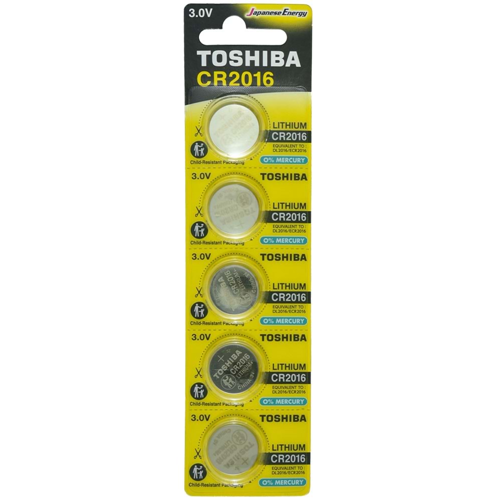 TOSHIBA Cr-2016 Pil TCR-2016
